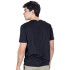 TSHIRT MEN COTT/POLY EVERLAST LUNGE BROWN M6 S BK