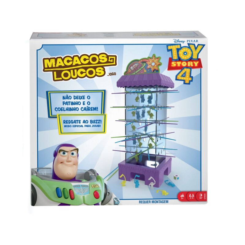 Monos Locos Toy Story 4 Mattel JUEGOS VARIOS - MONOS LOCOS TOY STORY 4