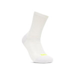 Hoka Medias Bondi Quarter Run - Blanco Blanco