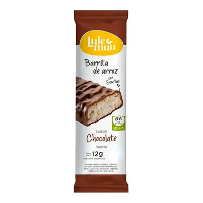 BARRITA LULEMUU CHOCOLATE 12G Barrita Lulemuu Chocolate