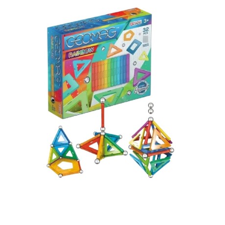 Juego magnético Rainbow 32 pcs Juego magnético Rainbow 32 pcs