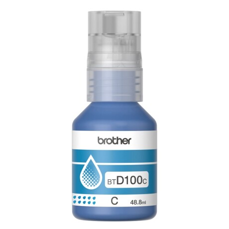 Botella Tinta Brother BTD100C Cyan 001
