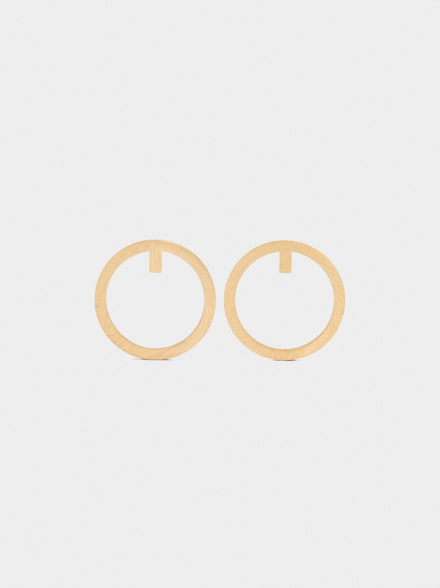 Pendientes Aros Dorados - dorado 