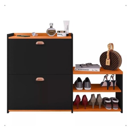 ZAPATERA MILANO - NEGRA/FREIJO ZAPATERA MILANO - NEGRA/FREIJO