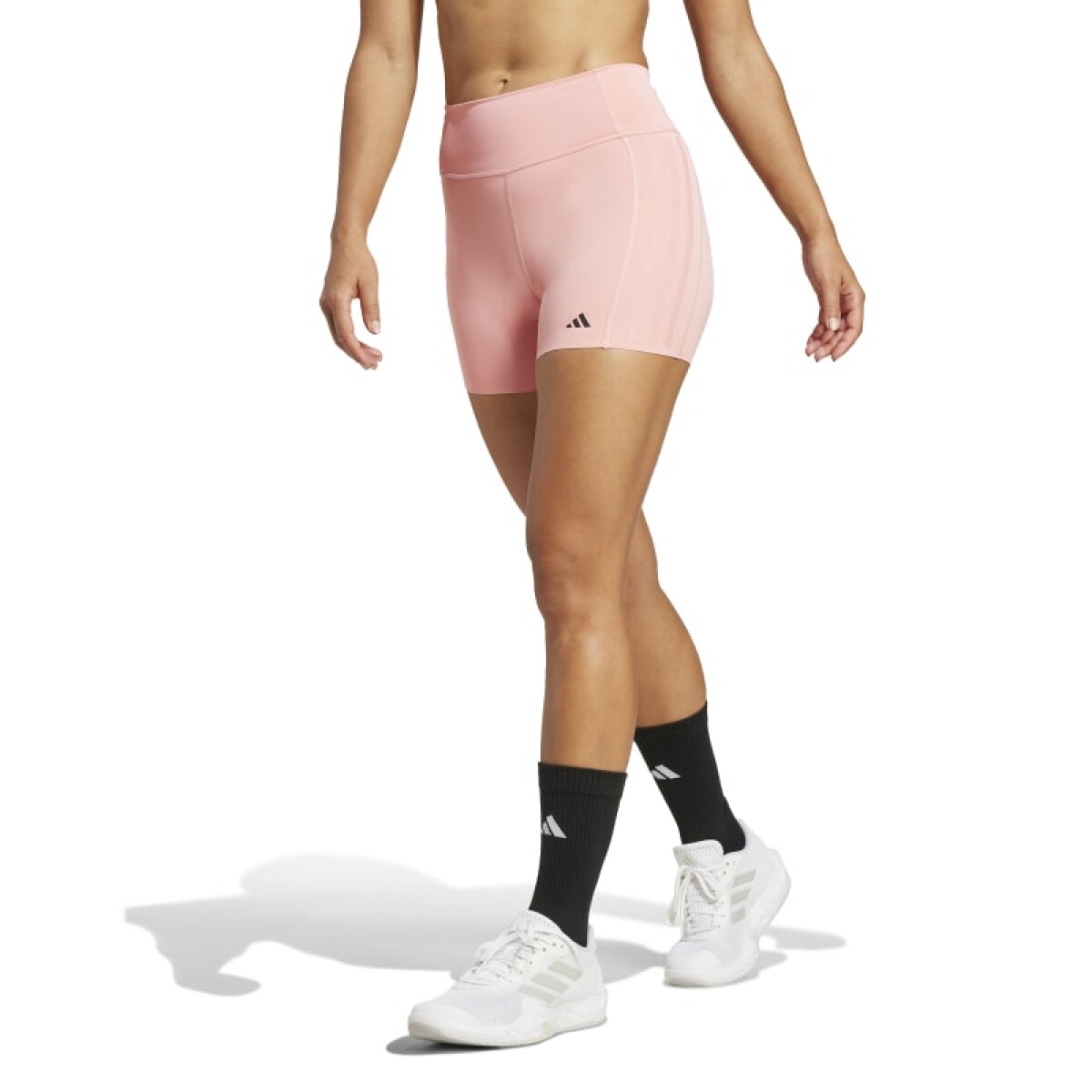 Calza Corta Adidas OPT 4 - Rosa 
