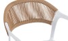 Silla de Jardín Valencia Blanco