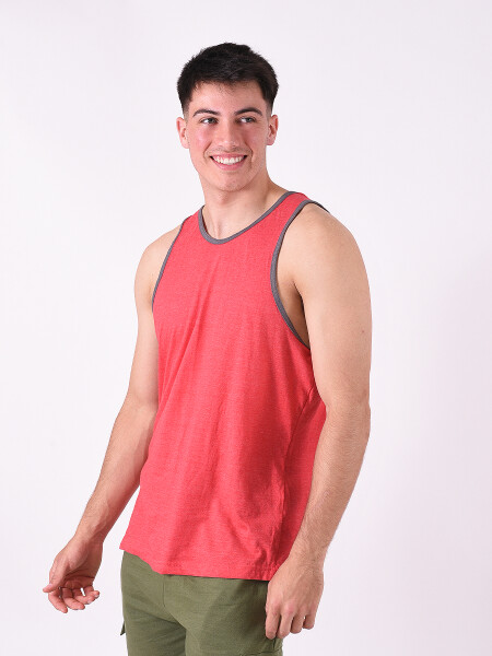 MUSCULOSA JHON ROJO