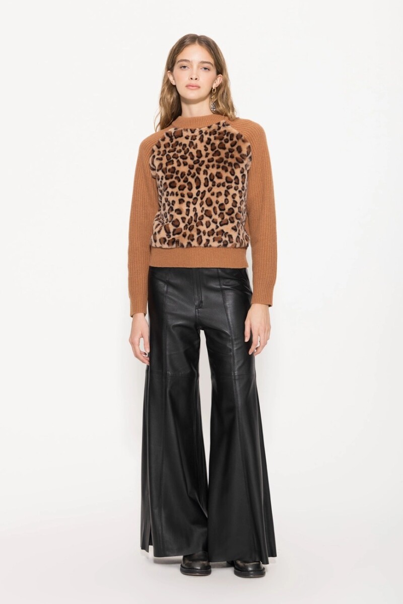 SWEATER MILAN Leopardo