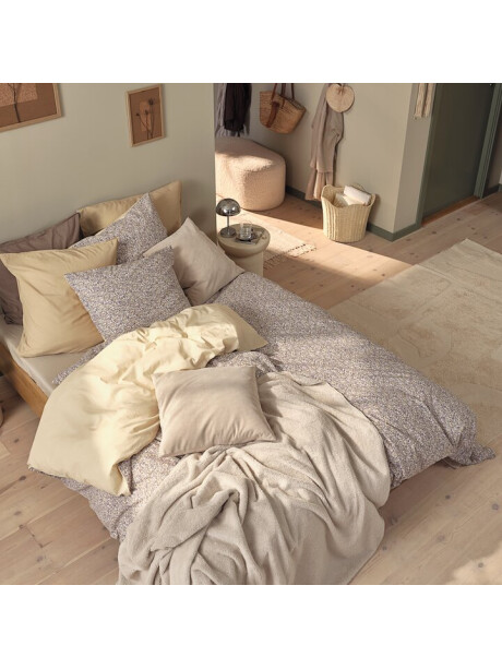 Funda de almohada GRO 50x70/75 caqui claro Funda de almohada GRO 50x70/75 caqui claro