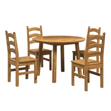 Juego Comedor 4s Brunei Natural Juego Comedor 4s Brunei Natural