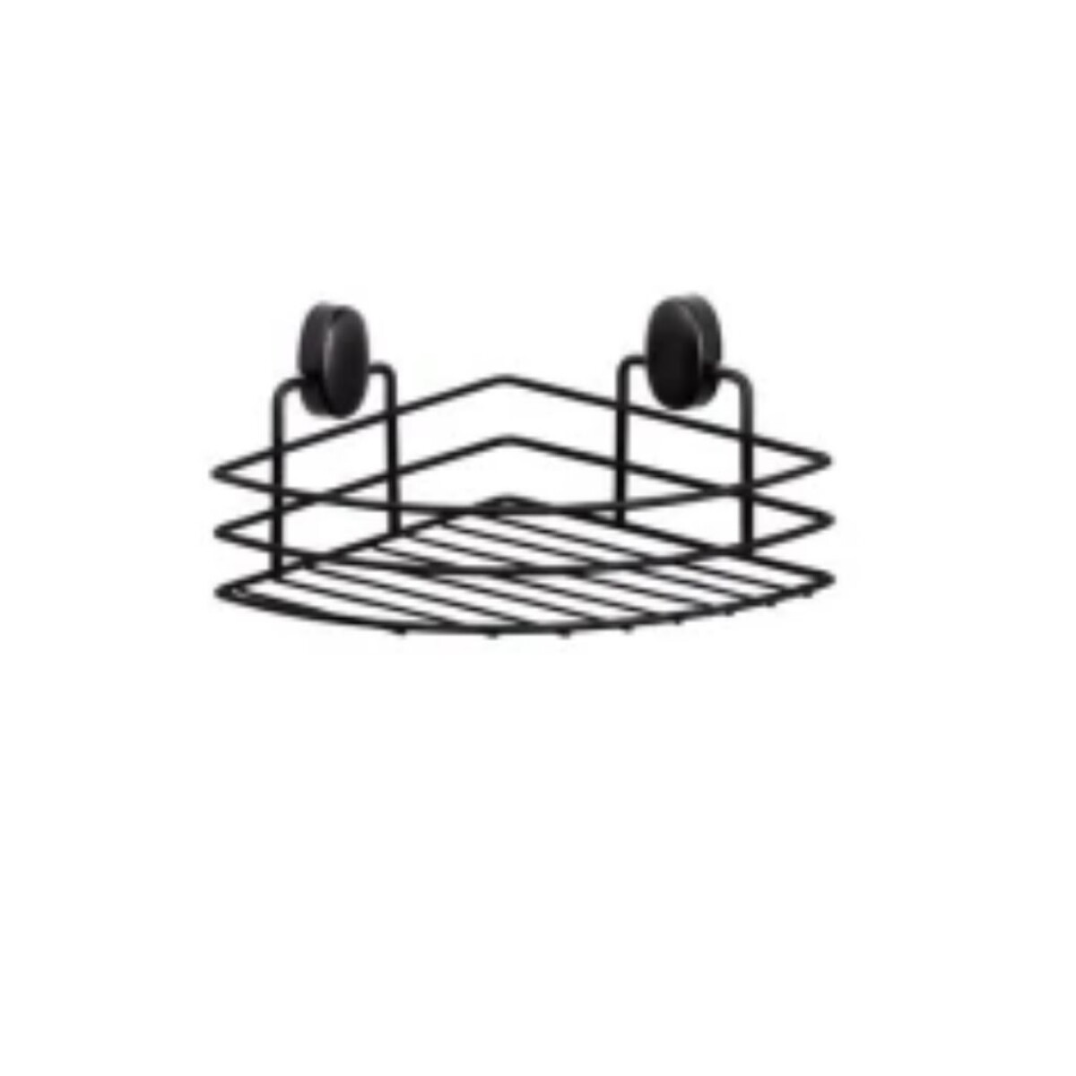 ORGANIZADOR ESQUINERO 18CM CROMADO NEGRO 