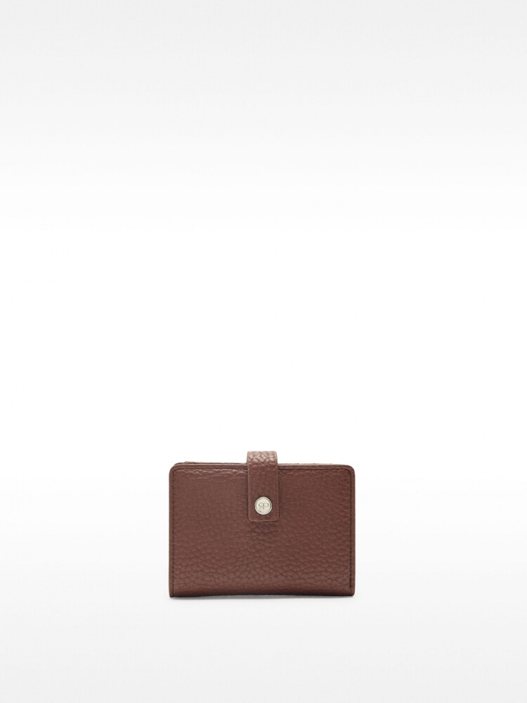 Cartera Con Textura S burdeos