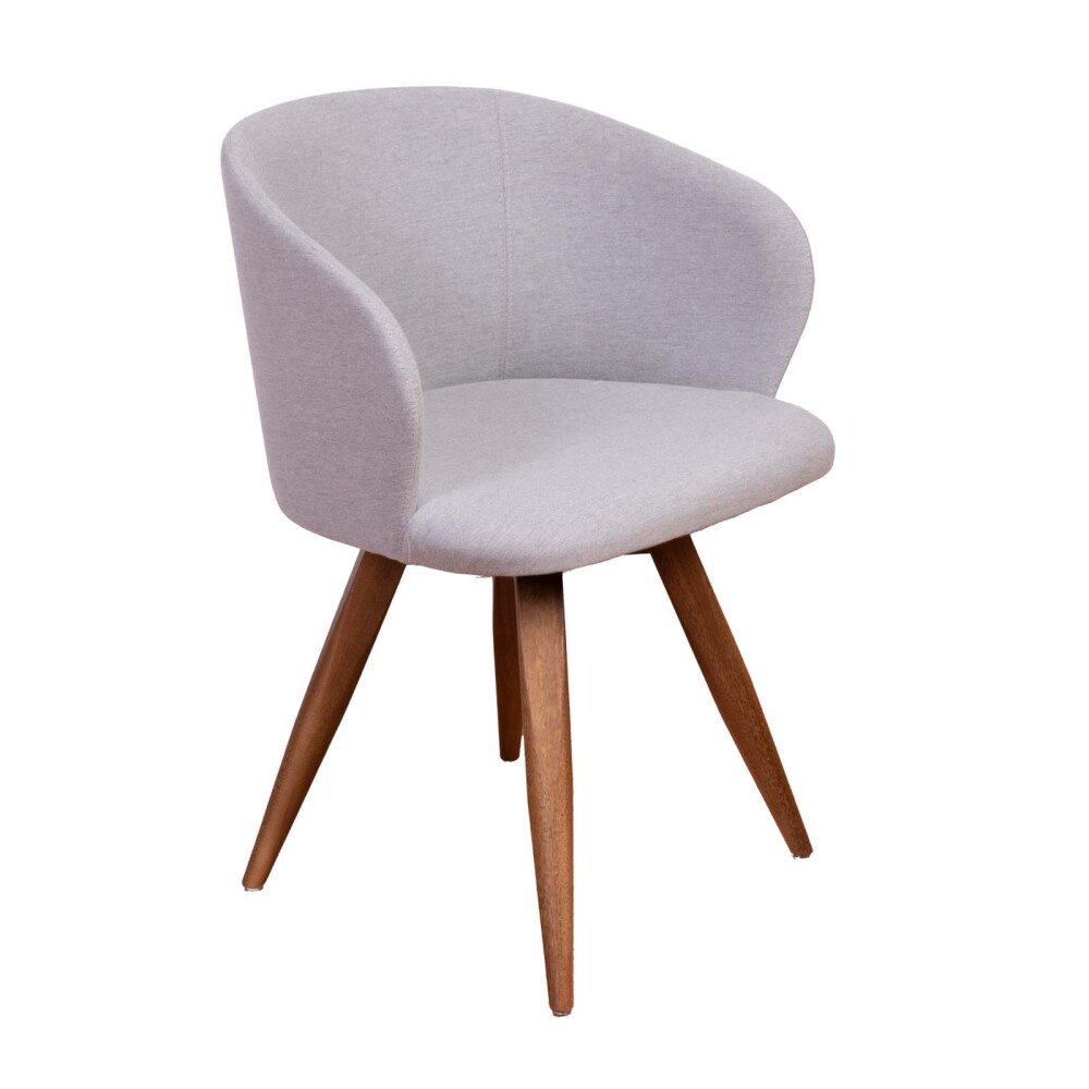 SILLA DE COMEDOR MADERA GRIS MIDI