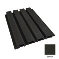REVESTIMIENTO EXTERIOR WPC BLACK 2900x219x26mm Revestimiento Exterior Wpc Black 2900x219x26mm