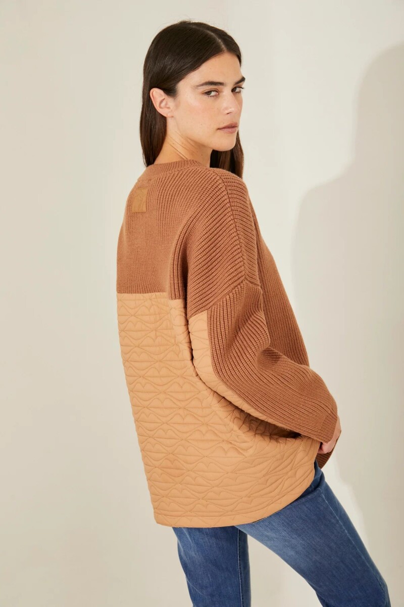 SWEATER BIANCA - CAMEL 