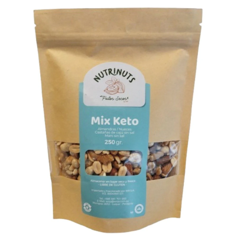 NUTRINUTS MIX KETO WR UNID. X 250 GR.