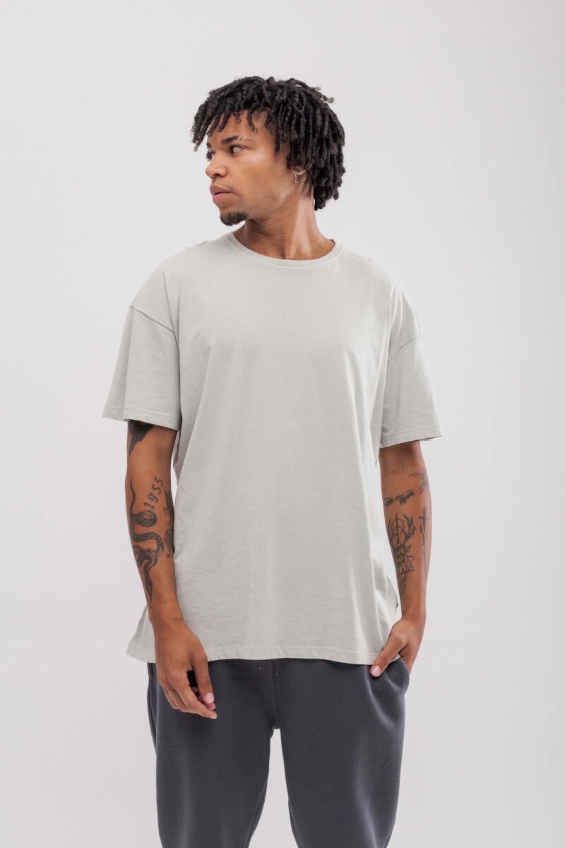 Remera Leon Gris
