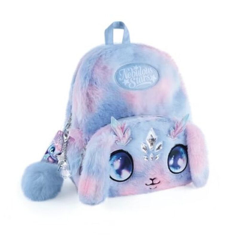 Nebulous Fuzzy Backpack Purse Agatha