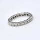Anillo Sin Fin Antiguo En Oro 18K Y Brillantes Anillo Sin Fin Antiguo En Oro 18K Y Brillantes