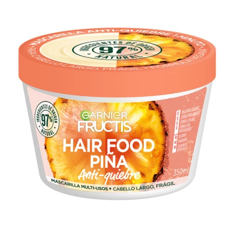 Mascarilla Garnier Hair Food Piña 350 ml Mascarilla Garnier Hair Food Piña 350 ml