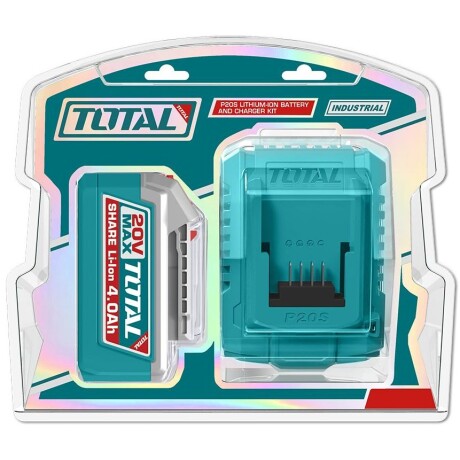 Batería Litio Ion 4.0Ah + Cargador Rápido 2A 20v Batería Litio Ion 4.0Ah + Cargador Rápido 2A 20v
