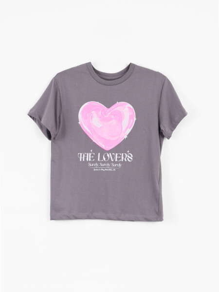 REMERA JEAN GRIS OSCURO