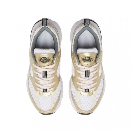 Championes Lacoste Storm 96 2K White & Gold