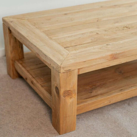 Mesa De Living Brava Madera Reciclada