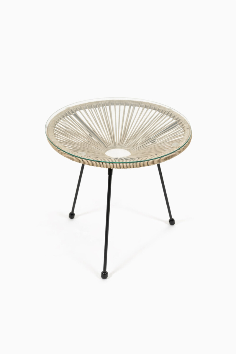 Mesa Living Acapulco - Gris 