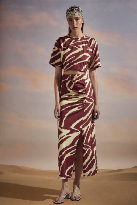 Falda Gala Cebra Falda Gala Cebra