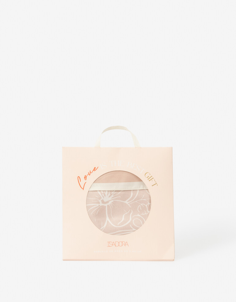 Pañuelos Raso Día de la Madre Pañuelo Estampado Con Caja Regalable - Combinacion Bicolor