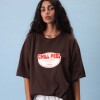 Remera Chill Peel Marrón