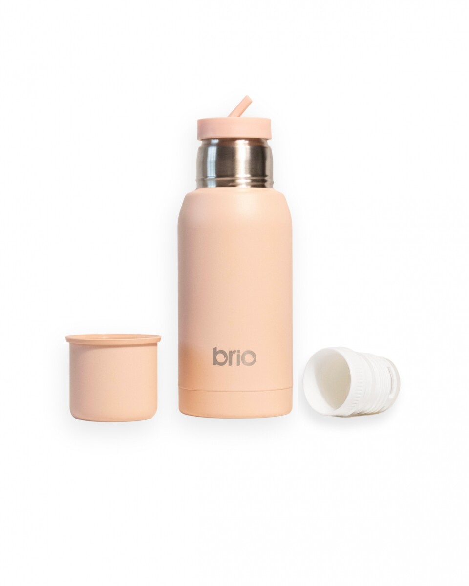 Termo Acero Inox 750 Ml brio Con Pico Cebador - Durazno 