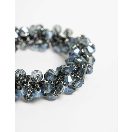 Gomita Elástica Glass Azul Oscuro