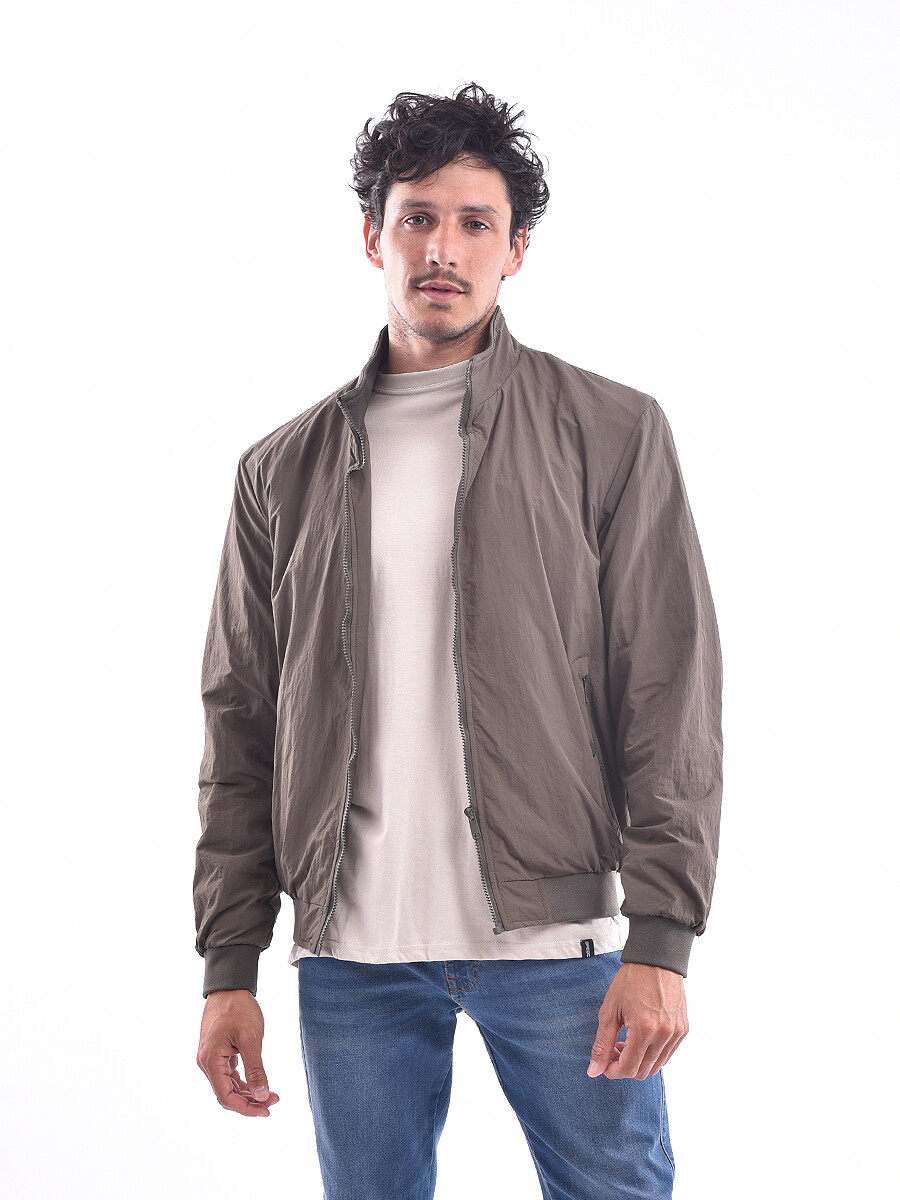 CAMPERA BOMBER RODRIGO - VERDE MILI 