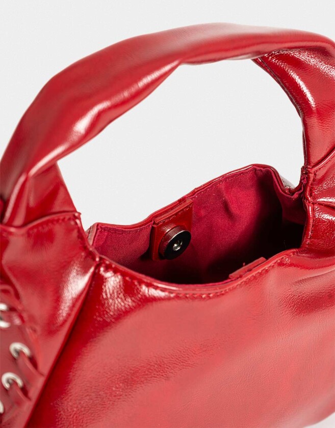 Bandoleras Bandolera Tachas Rojo - Rojo Burdeaux