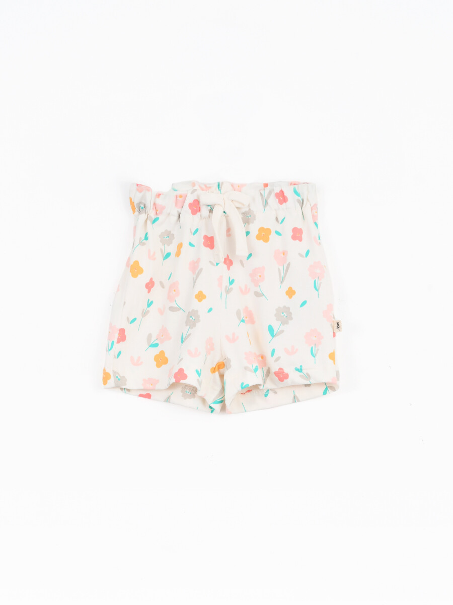 SHORT ESTAMPADO TIRSA - OFF WHITE 