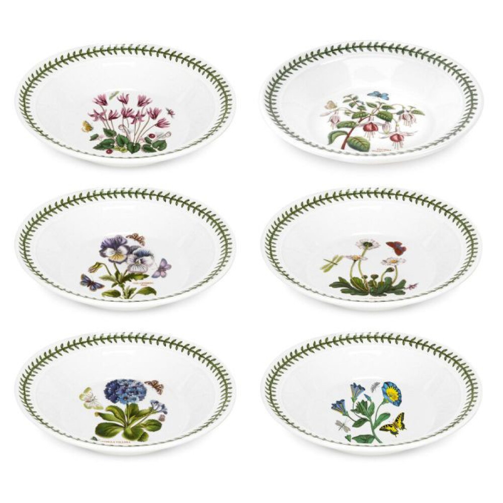 PORTMEIRION BOT GARDEN PLATO HONDO 20 CM SET x 6 PORTMEIRION BOT GARDEN PLATO HONDO 20 CM SET x 6