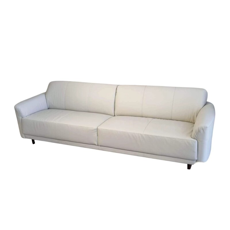 SOFA 3 CUERPOS - 100% CUERO - MODELO MARBELLA - COLOR BLANCO TIZA SOFA 3 CUERPOS - 100% CUERO - MODELO MARBELLA - COLOR BLANCO TIZA