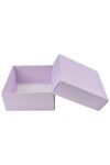 Caja Cuadrada 12x12x6 cm LILA