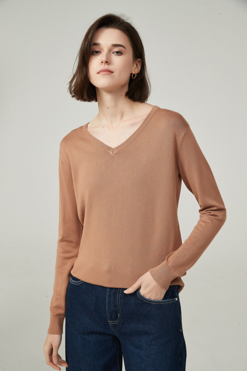 Sweater Plantanus - Taupe / Mink / Vison 