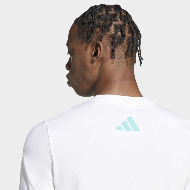 Remera Adidas Mercedes - AMG Petronas Formula One Team DNA Blanco