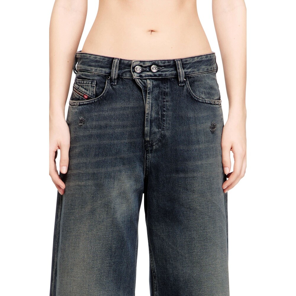 Jeans Urbano Para Mujer Relaxed Jeans - 1996 D-Sire Azul oscuro