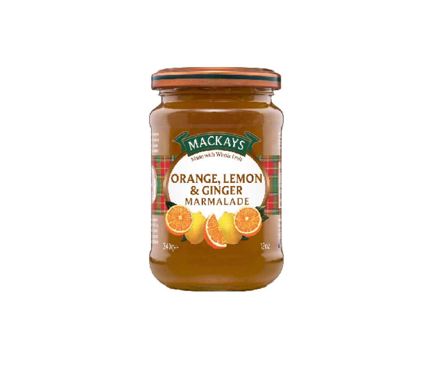 MERMELADA MACKAYS ORANGE LEMON/GING 340 GR 