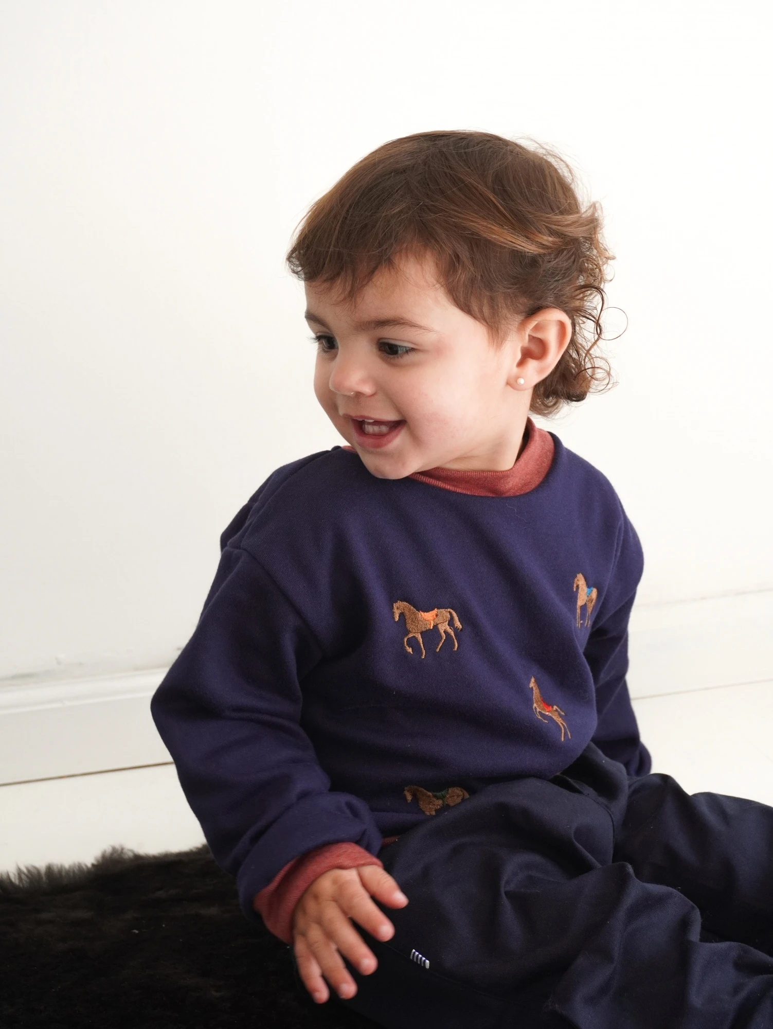 Mini Horsy Sweater