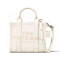 Marc Jacobs - Bolso de cuero, Mini Tote Bag Blanco