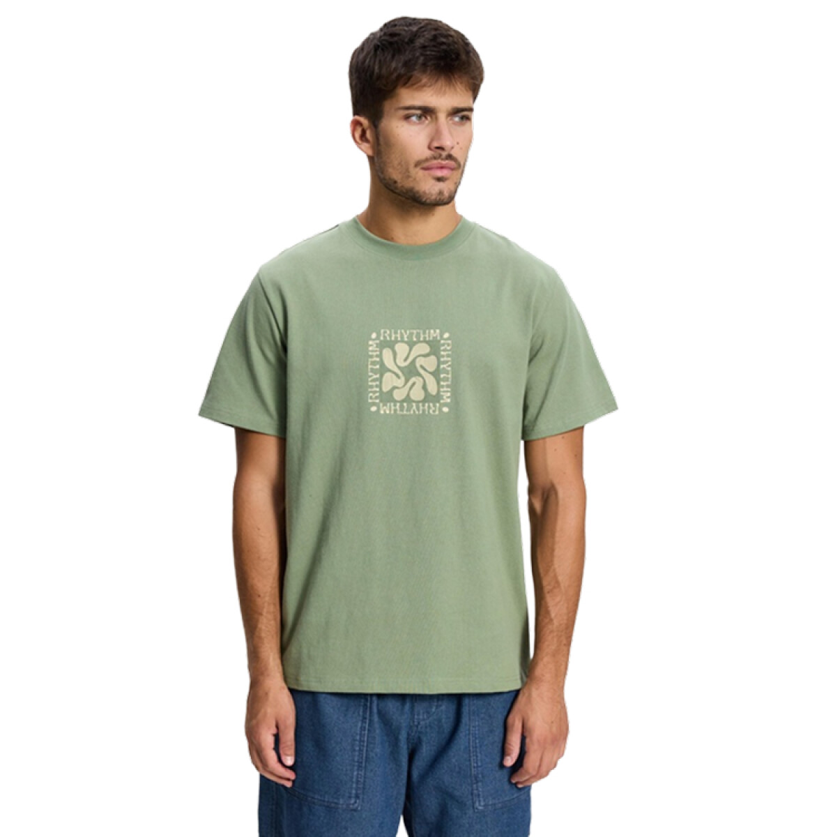 Remera Rhythm Grange Vintage - Verde 