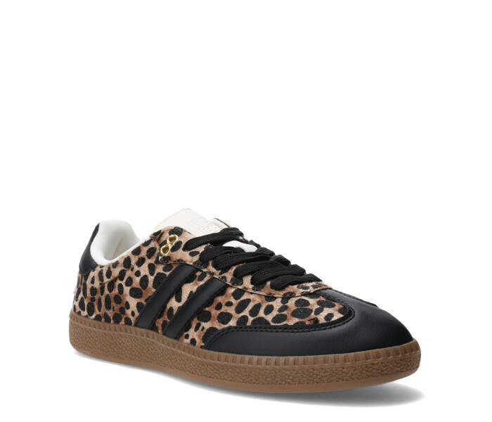 Championes de Mujer Miss Carol Lepp Acordonado Animal Print