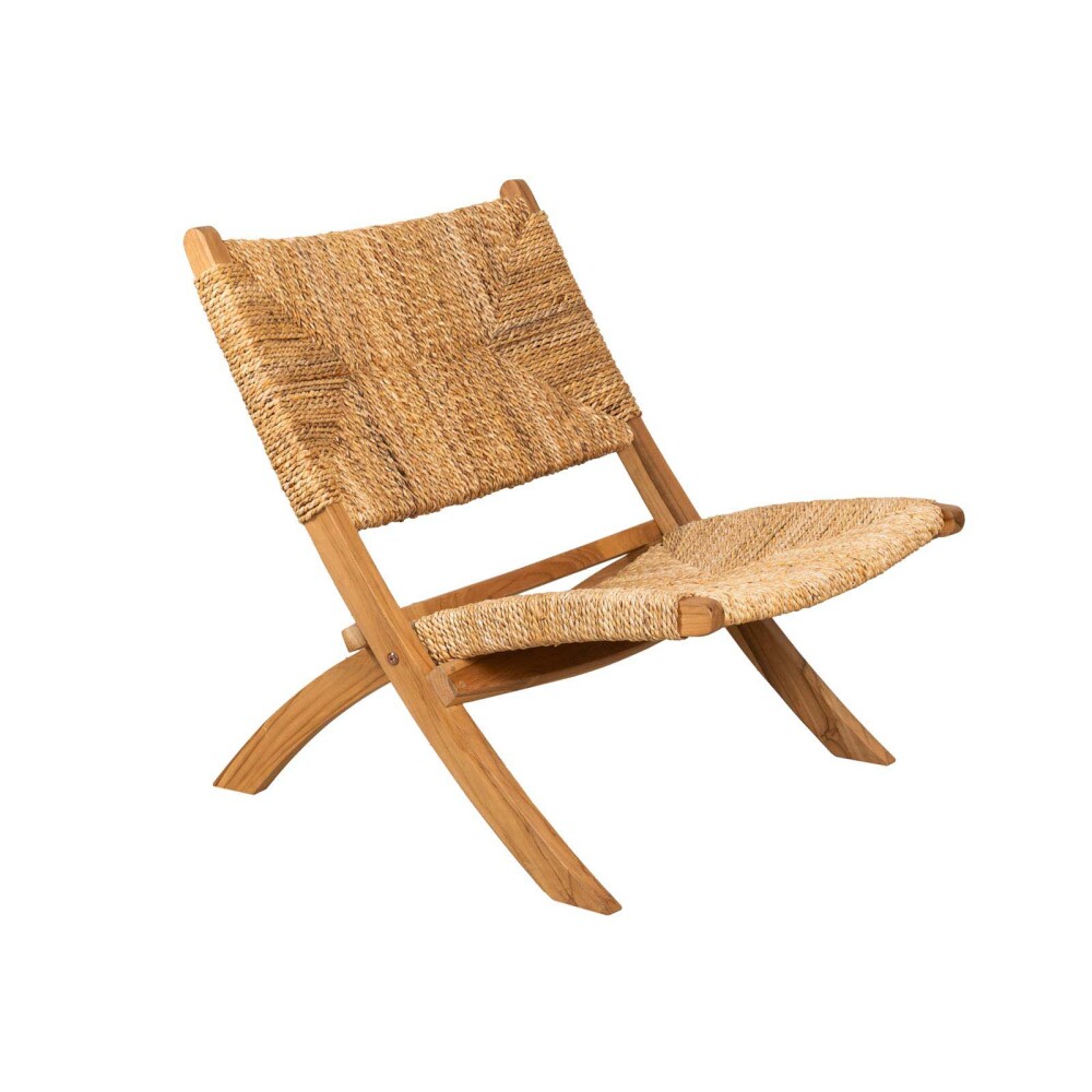 BUTACA RATTAN-Y-MADERA MARRON BRAZIL MARRON CLARO