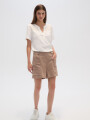 Short Osire Taupe Claro